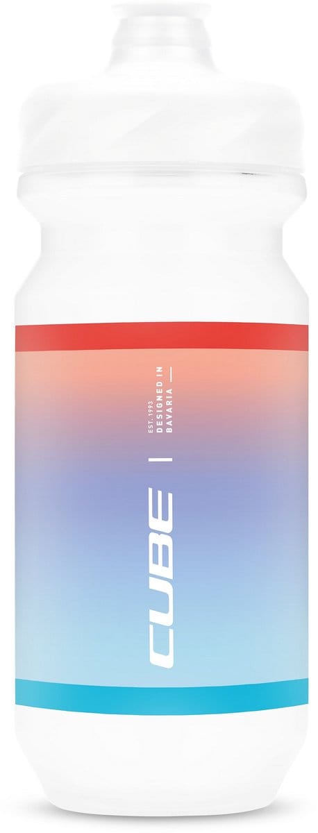 CUBE Bidon 500 TEAMLINE WHITE/BLUE/RED