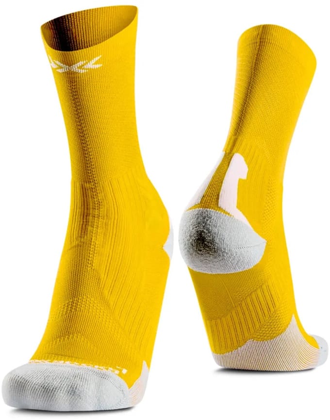 X-socks Bike Perform Crewsokken Geel EU 39-41