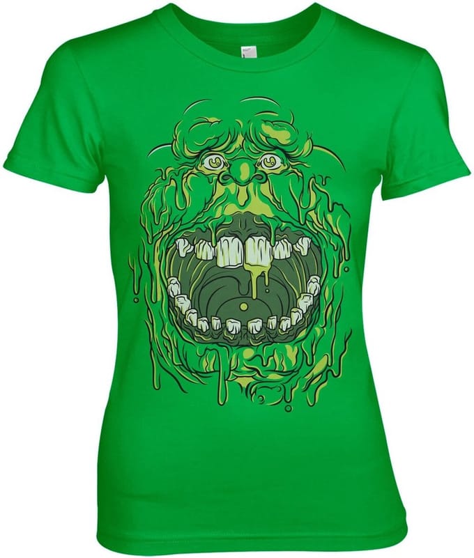 Ghostbusters Slimer Girly Tee dames-T-shirt groen