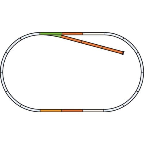 Piko H0 H0 Piko A-rails 55310 Uitbreidingsset Set B 1 set(s)