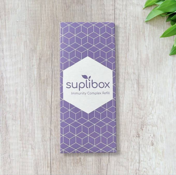 Suplibox Immunity Complex 90 capsules (supplement immuniteit weerstand betaglucanen beta glucans zink selenium vitamine C D)
