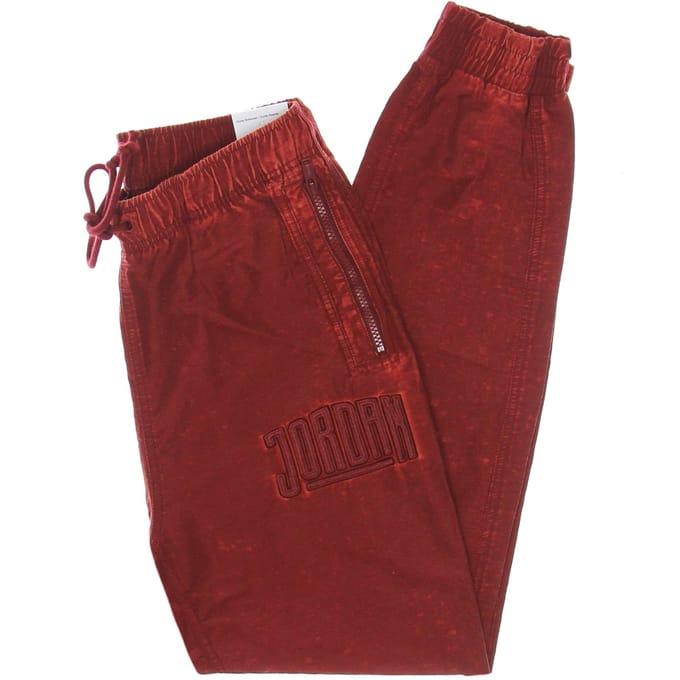 Lange heren sport DNA geweven broek team rood