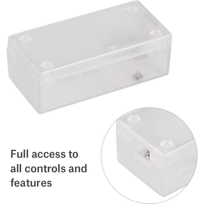 Plastic Beschermhoes Shell Cover Behuizing Box Housing voor Raspberry Pi Zero Transparant