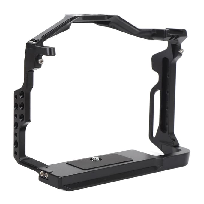 Camera Kooi 14 inch 38 inch Schroefgat Aluminiumlegering Video Rig Camera Stabilisator Frame voor Z8 Camera black
