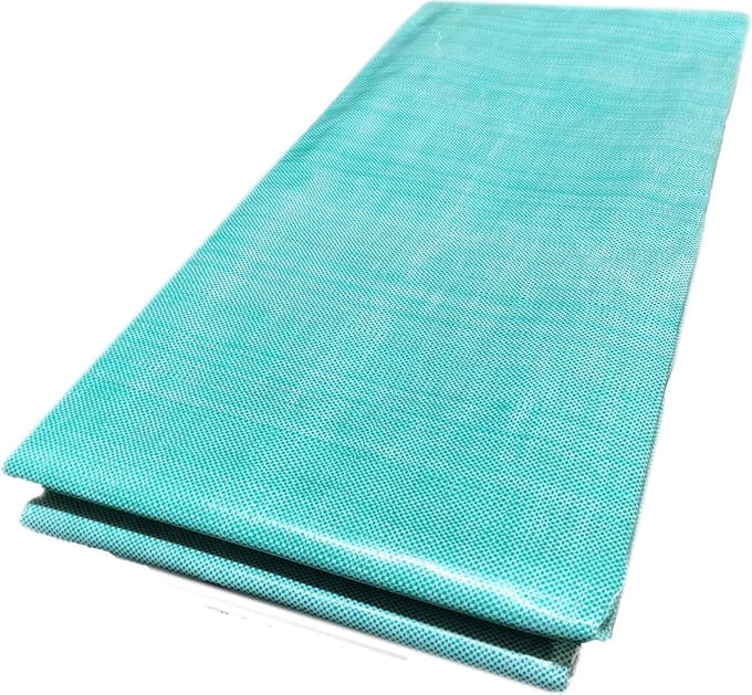 Weefselzeil - Dekzeil Afdekzeil - Bescherming Buiten - Waterdicht Scheurvast - 6m x 8m - Groen