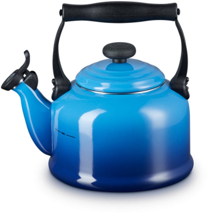 Le Creuset "Tradition" Fluitketel - Marseilleblauw - 2,1 l