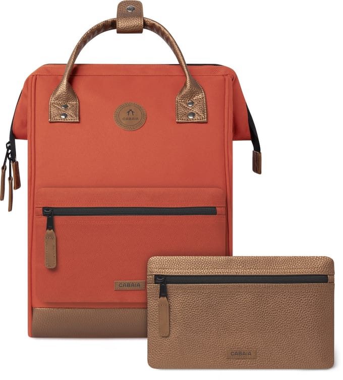 Cabaia - Rugzak Adventurer Medium Bogota - 18L - Laptopvak 13 inch - Oranje
