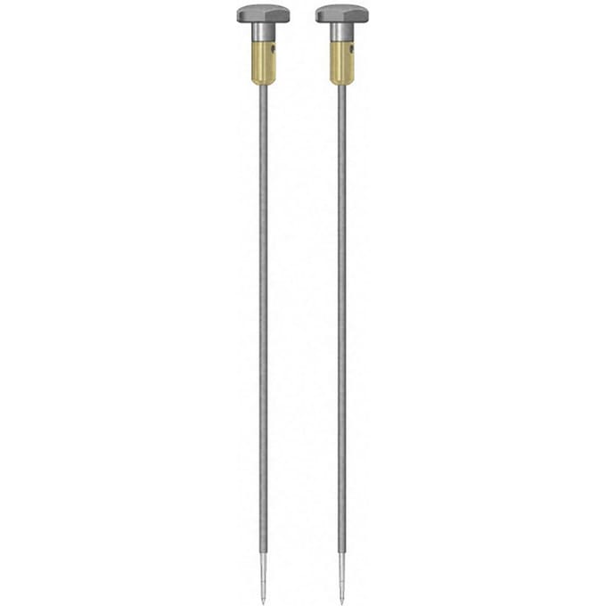 TS 012/300 rond elektrodenpaar 4 mm, geïsoleerd