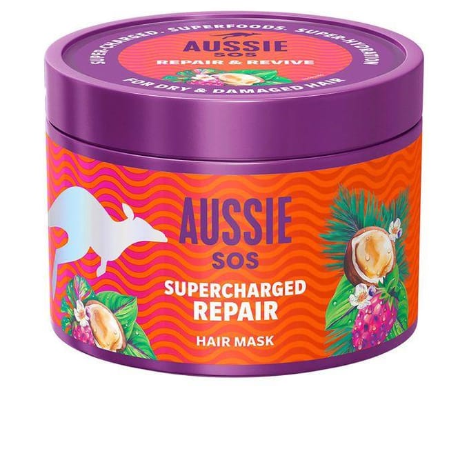 Masque capillaire AUSSIE SOS SUPERCHARGED REPAIR 500 ml