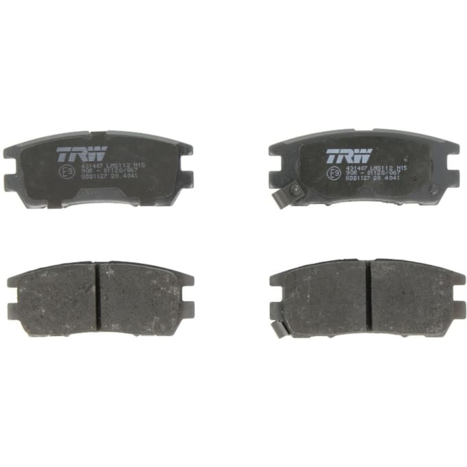 Remblokset TRW GDB1127, achter