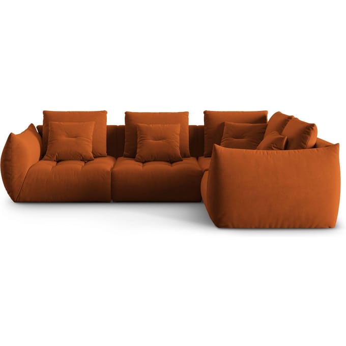 Hoekbank Bloom rechts 3-zits velvet | Micadoni