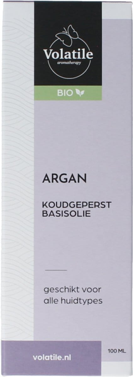 Volatile Argan koudgeperst basisolie bio glazen fles 100 Milliliter