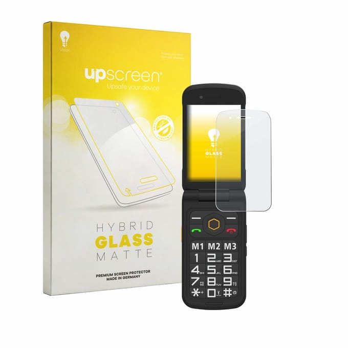 upscreen - Screenprotector voor AGM M8 FLIP - Folie Beschermfolie Beschermglas matte