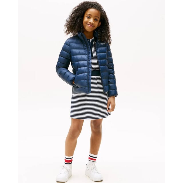 Regular fit gewatteerd jack met donsvulling, model 'ESSENTIAL'