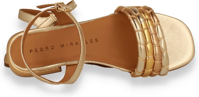Pedro Miralles Dames Sandaal | Goud | Maat: 40
