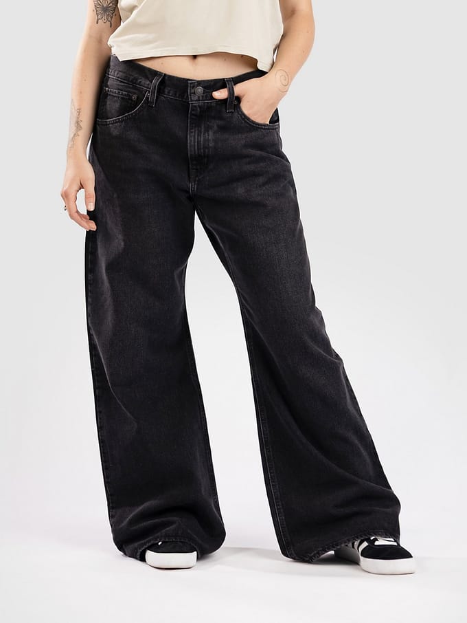 Levi's Middy Loose Boot Jeans blauw
