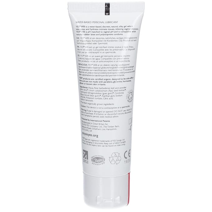 Yes WB Water-Based Personal Lubricant 50 Glijmiddel