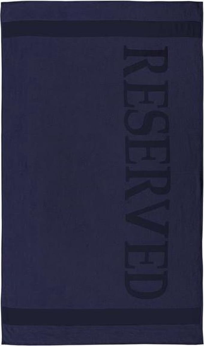 Reserved - Strandlaken - 100x180 cm - Navy