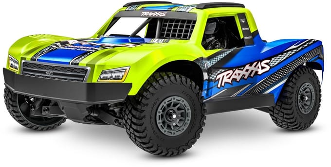Traxxas Mini Slash BL-2s geel incl battery & USB charger