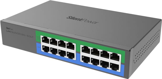 SilentPower LAN iSilencer 8-In / 8-Out