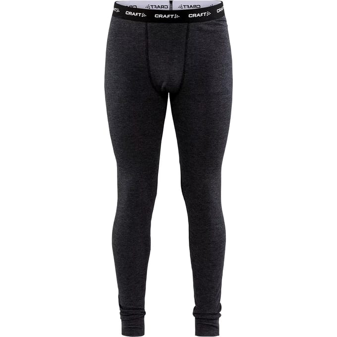 Craft Core Wool Merino Thermobroek - Ondergoed - Black Melange