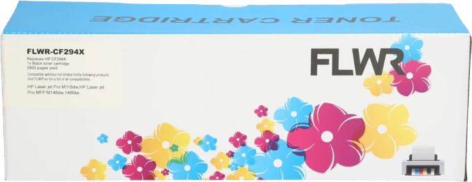 FLWR - Toner / 94X / Zwart - Geschikt voor HP