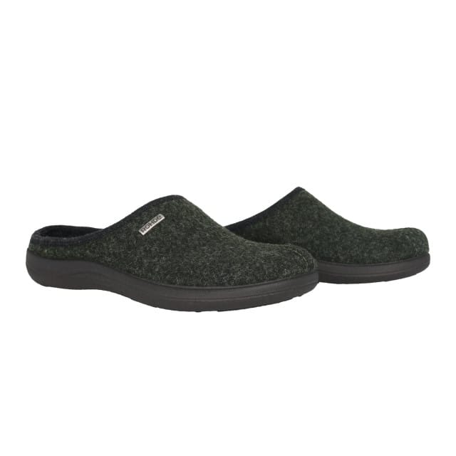 Rohde Bari - dames slof - Groen - maat 42 (EU) 8 (UK)