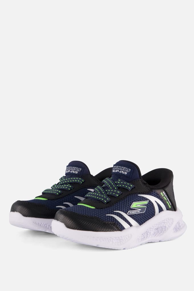 Skechers SKECHERS METEOR-LIGHTS-BRISK- Jongens Sneakers - Navy