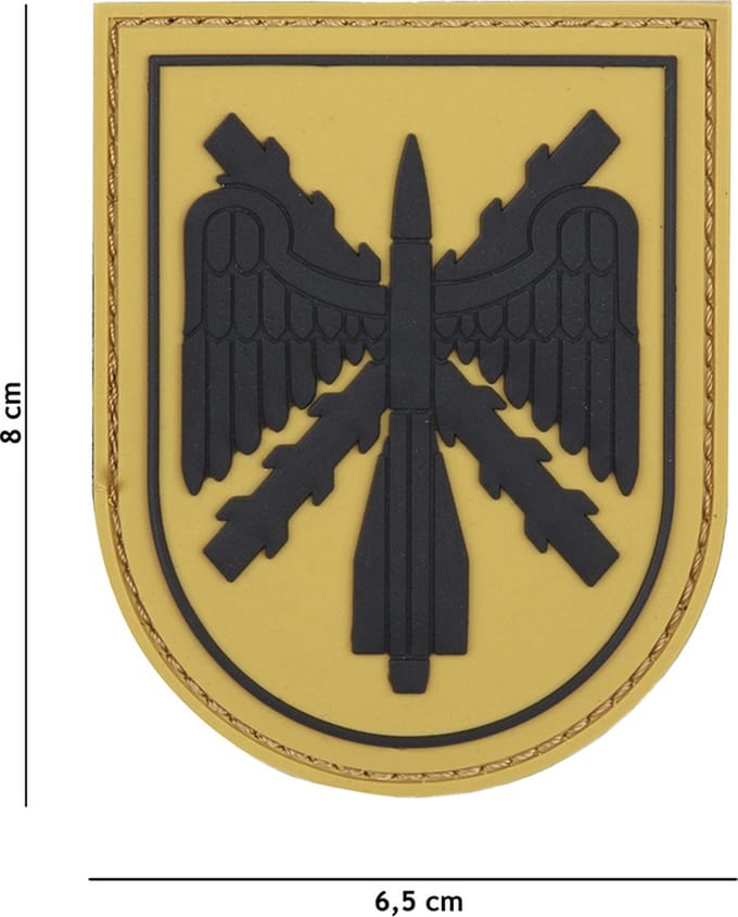 101 Inc Embleem 3D Pvc Spaans Schild Geel  12081