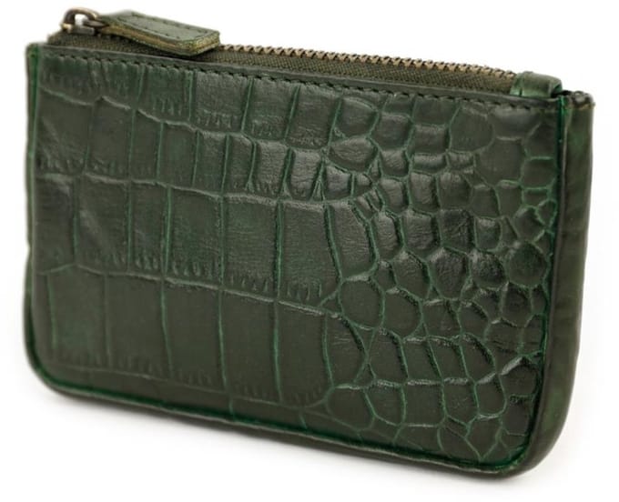 Bear Design Timo Sleuteletui / Ritsportemonnee Croco - Groen