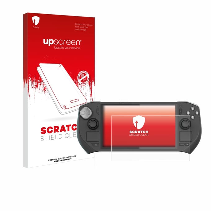upscreen - Screenprotector voor Zotac Gaming Zone - Folie Beschermfolie transparant