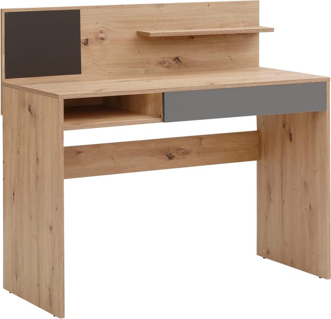 Magnet-Bureau - Antraciet Eikenlook