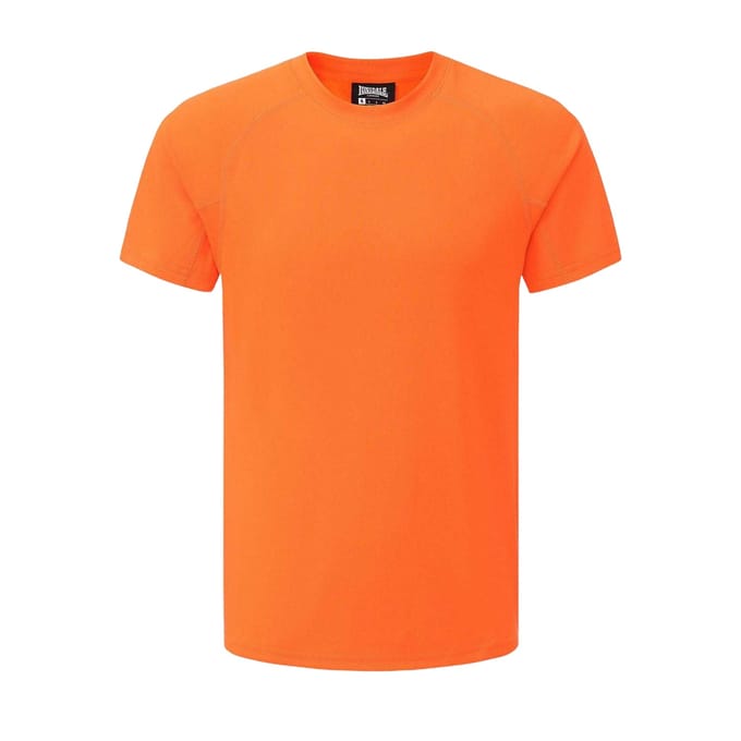 Lonsdale Heren-T-Shirt (Oranje)