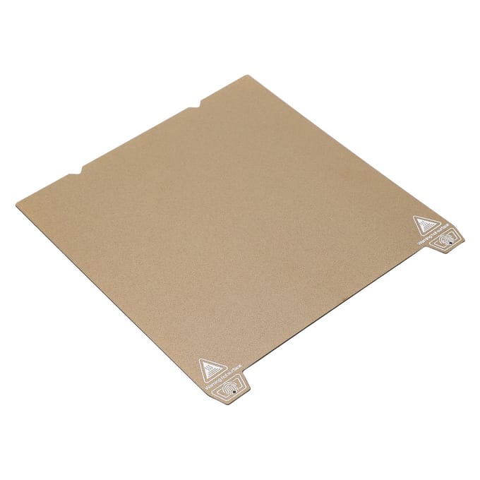 Plaque de construction texturée PEI et élégante PEO 235 x 235 mm pour imprimante 3D Creality K1 beige