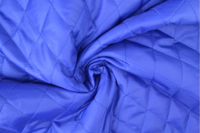 30 meter gewatteerde voeringstof - Donkerblauw - 150cm breed