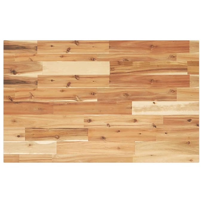 vidaXL - Bureaublad - met - olieafwerking - 80x50x2 - cm - massief - acaciahout