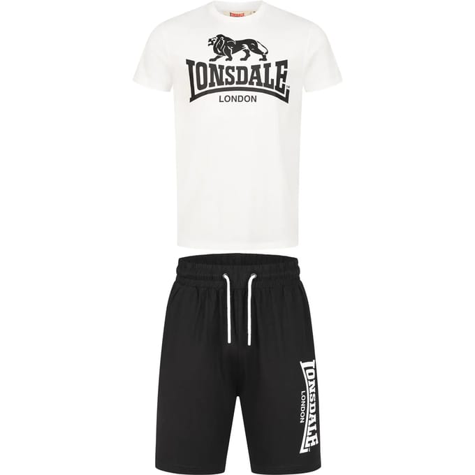 Lonsdale Heren T-shirt & shortset regular fit MAAR