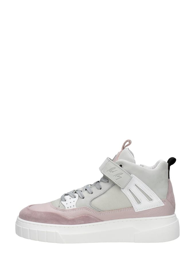 Red-Rag 71306 Hoge sneakers - Leren Sneaker - Dames - Paars - Maat 38