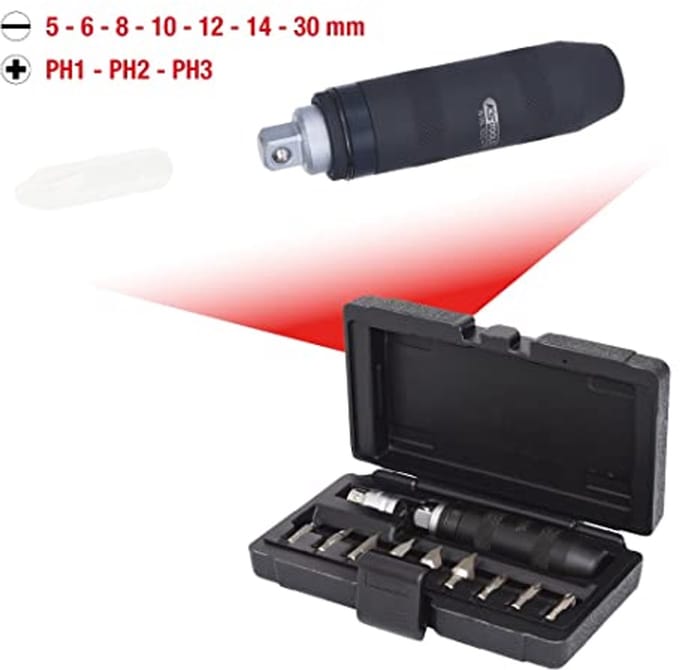 1/2" Hand-slagschroevendraaierset - 11-delig