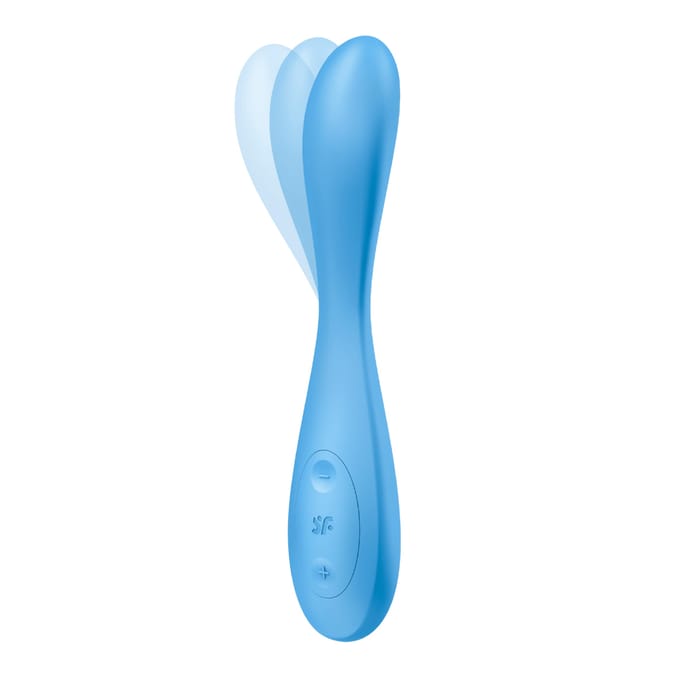 Satisfyer 'G-Spot Flex 4 Connect App', 23 cm, met app, g-spot-vibrator, flexibel, 2 motoren