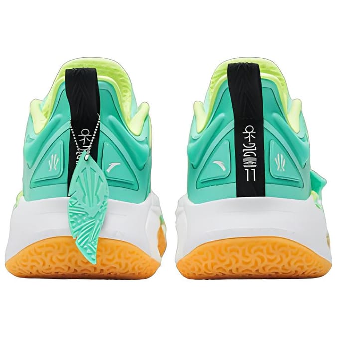 Anta Kai 1 Green Grails Baskets Homme Jaune Blanc Gomme 8124B1102S-3 44.5 blue