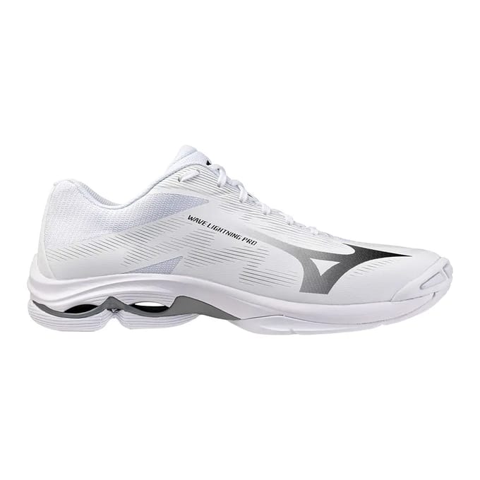 MIZUNO - wave lightning pro(u) - Volleybalschoenen heren - Wit, zwart