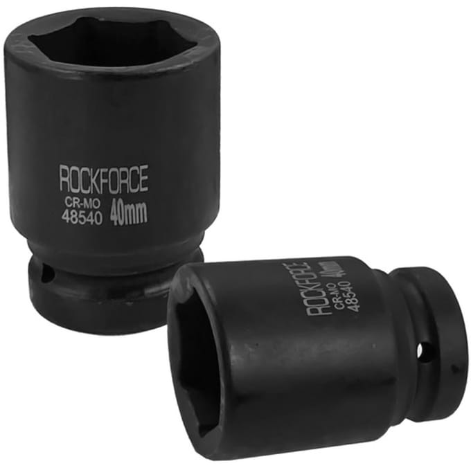 Rockforce RF-48540 - Dopsleuteldop - 40mm - 6-kant - Cr-Mo