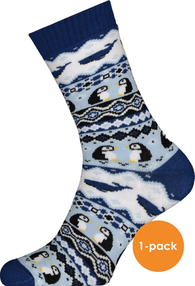 Many Mornings unisex huissokken Ice Pinguin - Unisex - Maat: 43 - 46