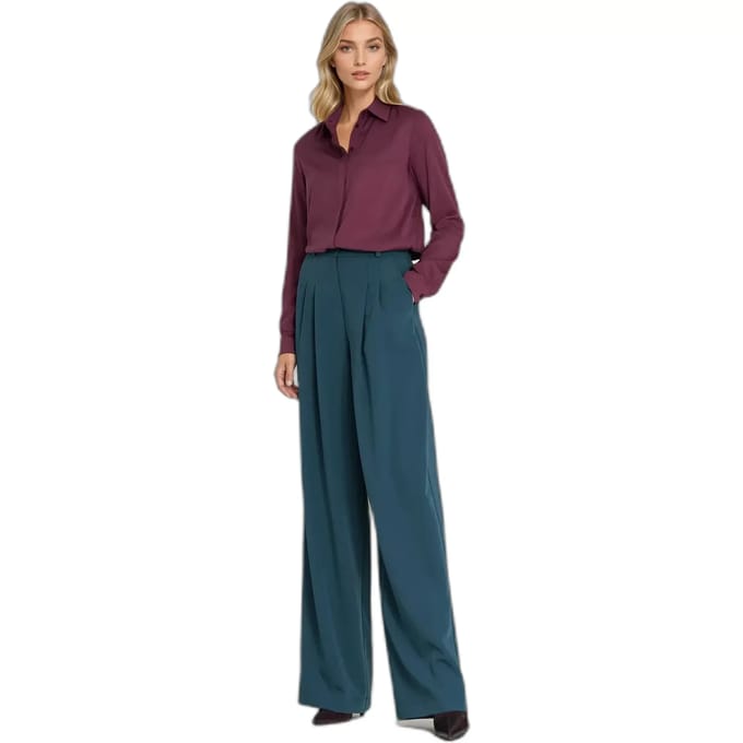 Damesplooibroek Nife Wide Leg
