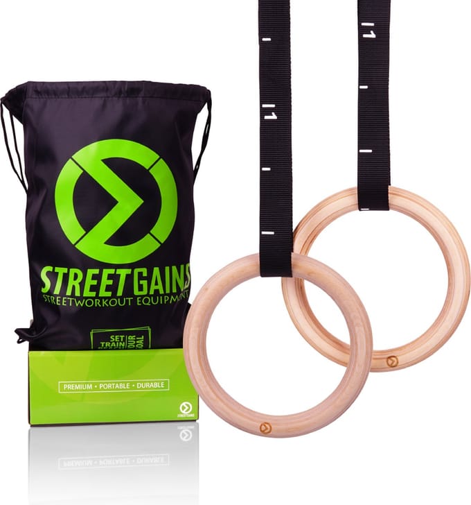 Houten CrossFit Gym Ringen (32MM) | StreetGains®