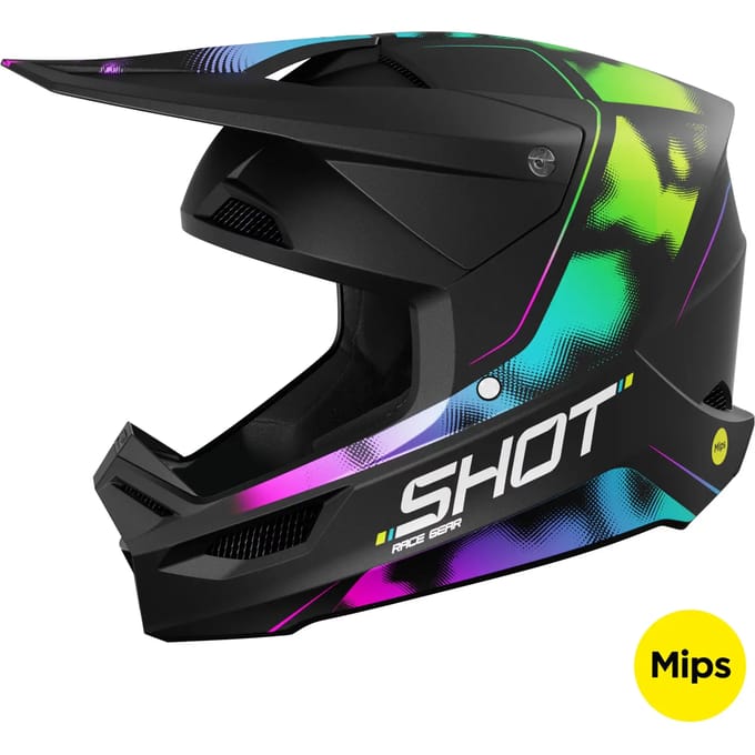 Volle motorhelm Shot Race Gear Race Nitro
