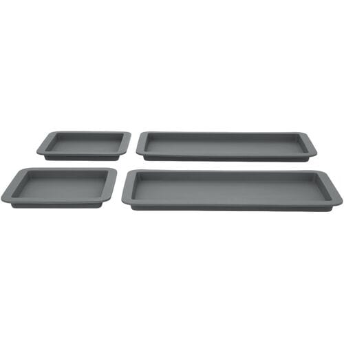SILVERCREST Siliconen bakvormen (Bakmat set van 4)