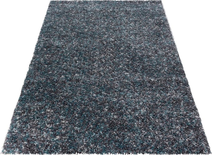 Hoogpolig vloerkleed Enjoy - blauw - 120x170 cm