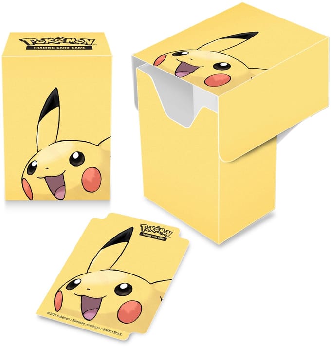 Ultra Pro - Pokémon TCG - Pikachu Full View Deck Box - UK